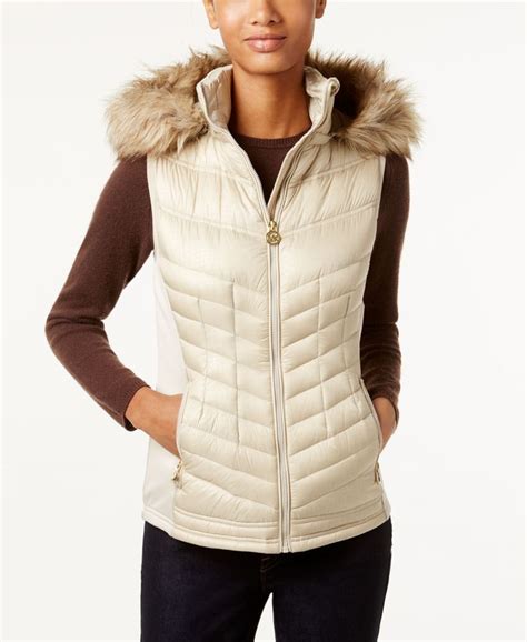 michael kors vest jacket|michael kors vest women's.